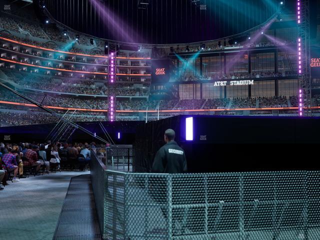 AT&T Stadium - Section Floor 6 Seat View