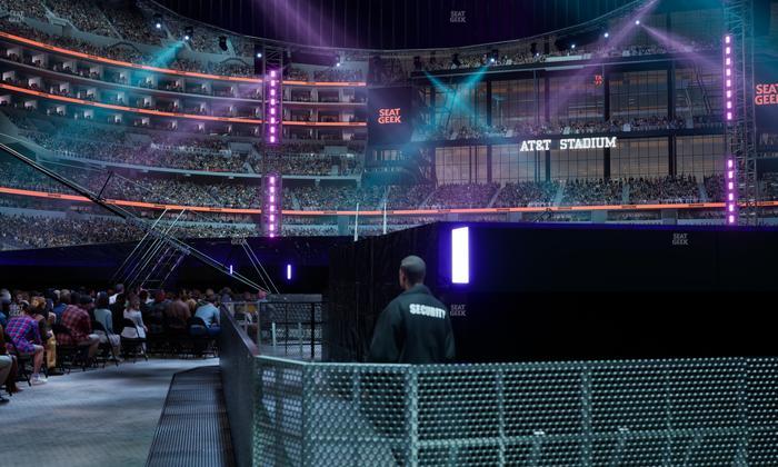 AT&T Stadium - Section Floor 6 Seat View