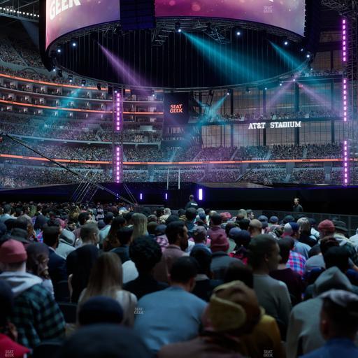 AT&T Stadium - Section Floor 6 Seat View