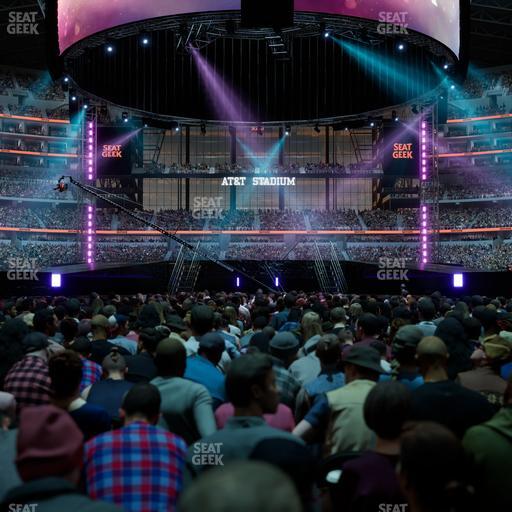 AT&T Stadium - Section Floor 7 Seat View