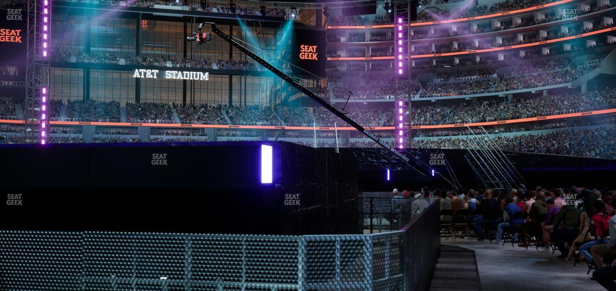 AT&T Stadium - Section Floor 8 Seat View