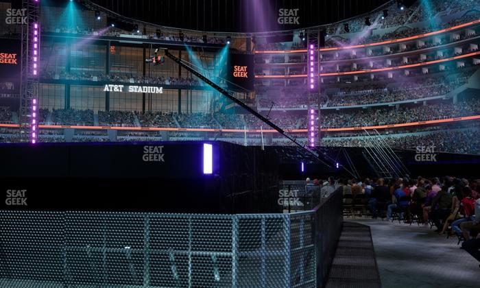 AT&T Stadium - Section Floor 8 Seat View