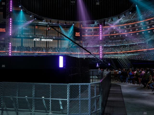 AT&T Stadium - Section Floor 8 Seat View