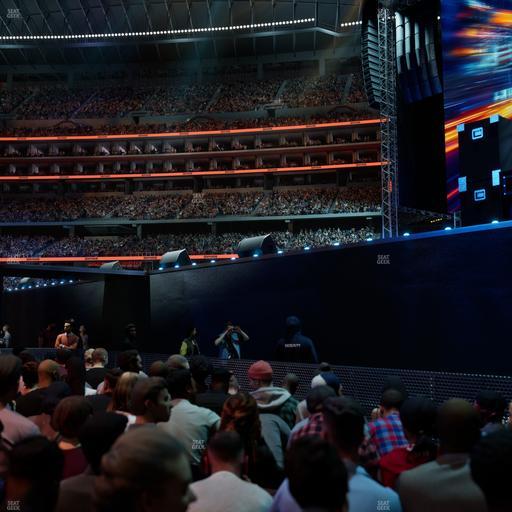 AT&T Stadium - Section Floor A Seat View