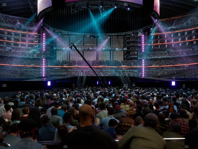 AT&T Stadium - Section Floor Ada 1 Seat View