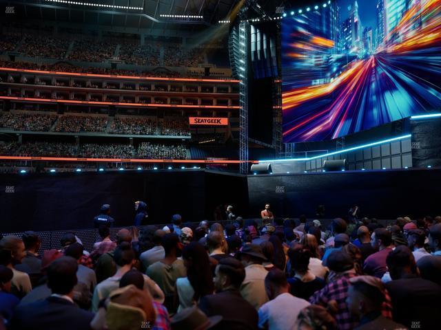 AT&T Stadium - Section Floor B Seat View