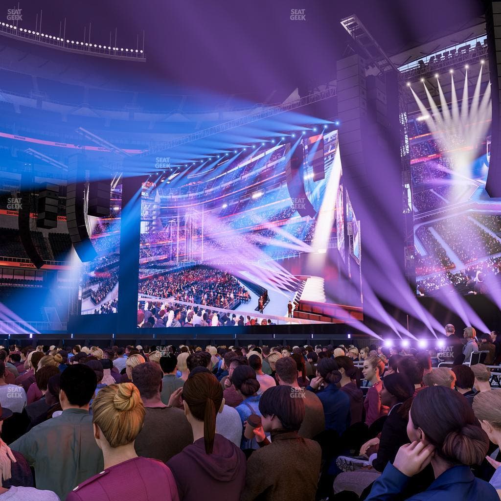 AT&T Stadium - Section Floor C Seat View