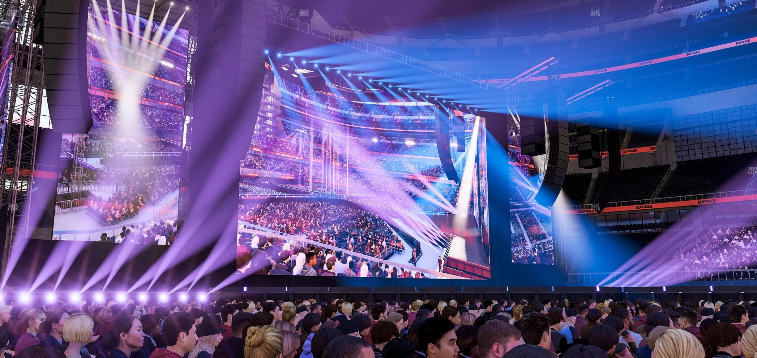 AT&T Stadium - Section Floor D Seat View