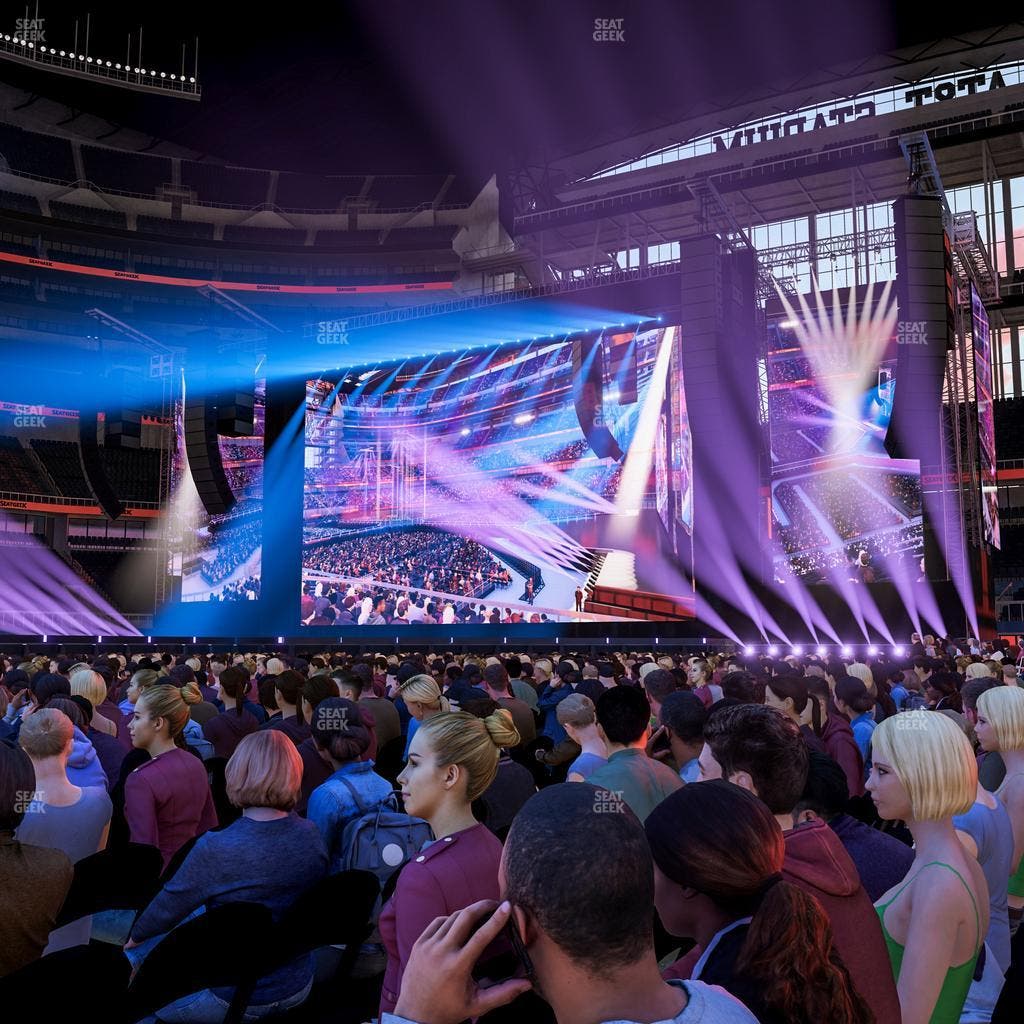 AT&T Stadium - Section Floor E Seat View
