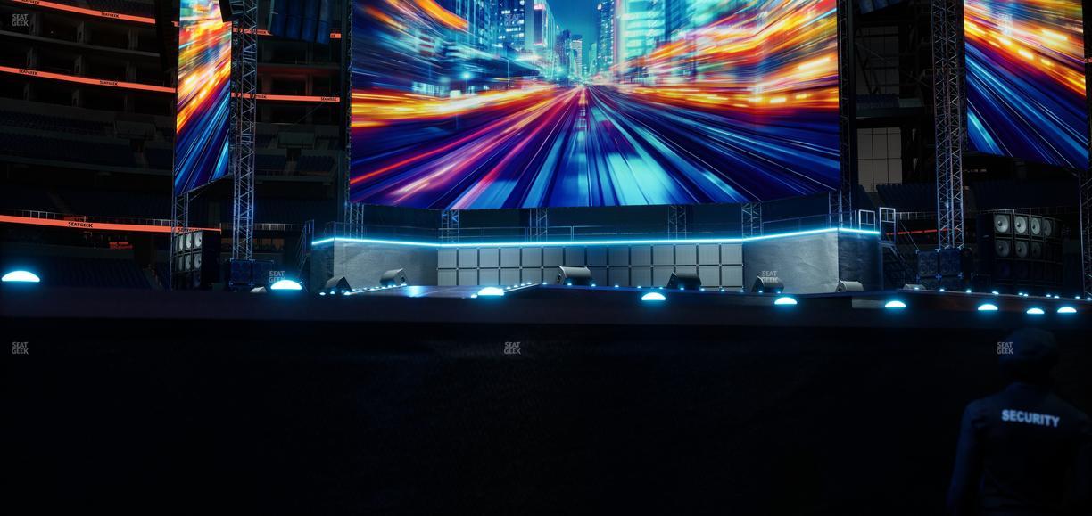 AT&T Stadium - Section Floor E Seat View