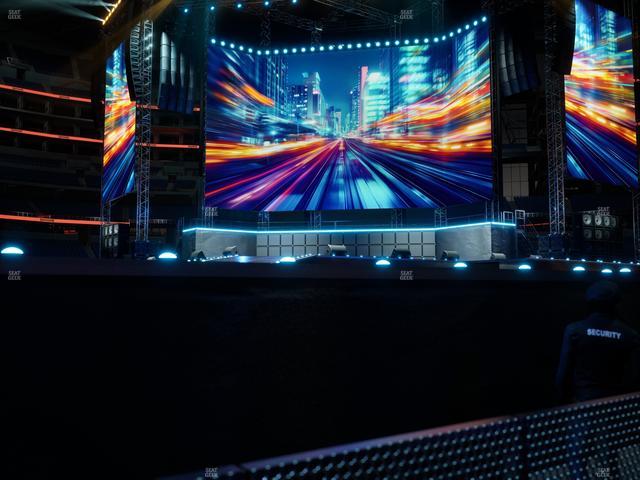 AT&T Stadium - Section Floor E Seat View