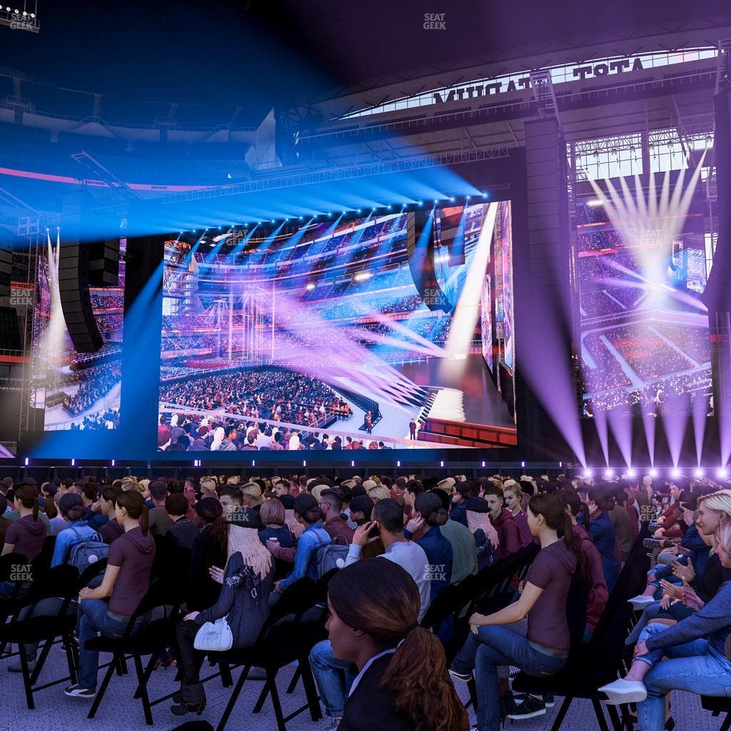 AT&T Stadium - Section Floor F Seat View