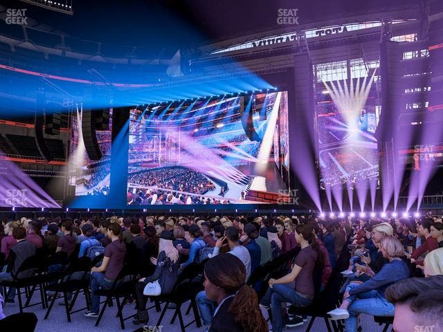 AT&T Stadium - Section Floor F Seat View