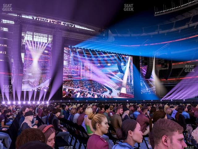 AT&T Stadium - Section Floor G Seat View