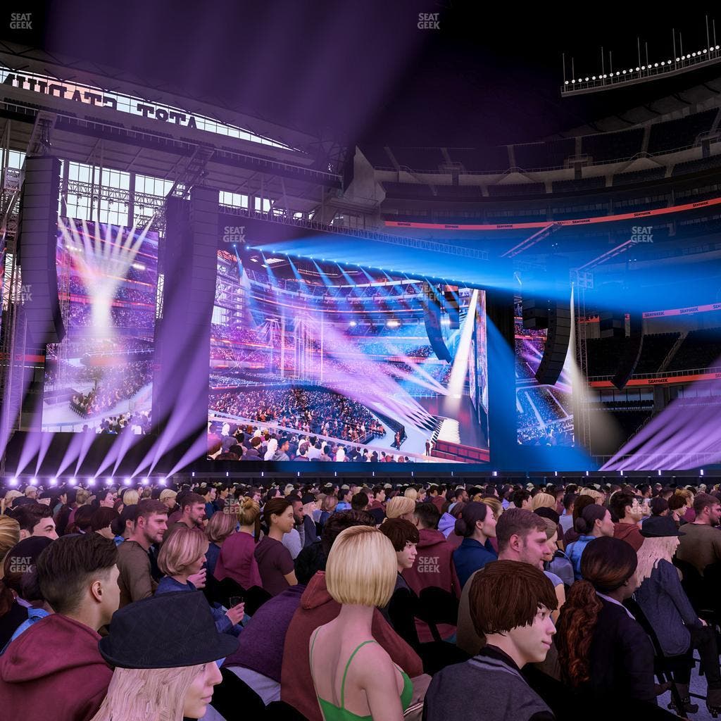 AT&T Stadium - Section Floor H Seat View