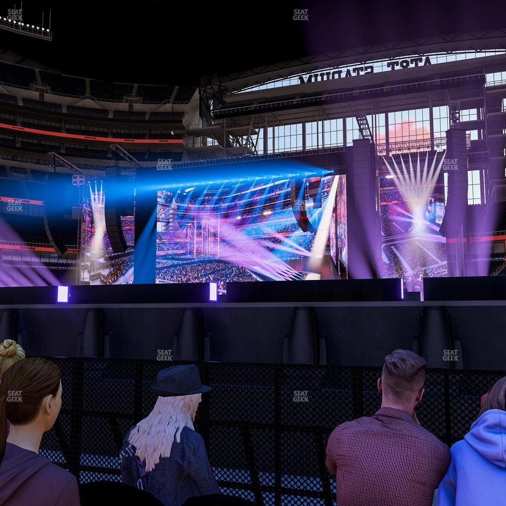 AT&T Stadium - Section Floor J Seat View