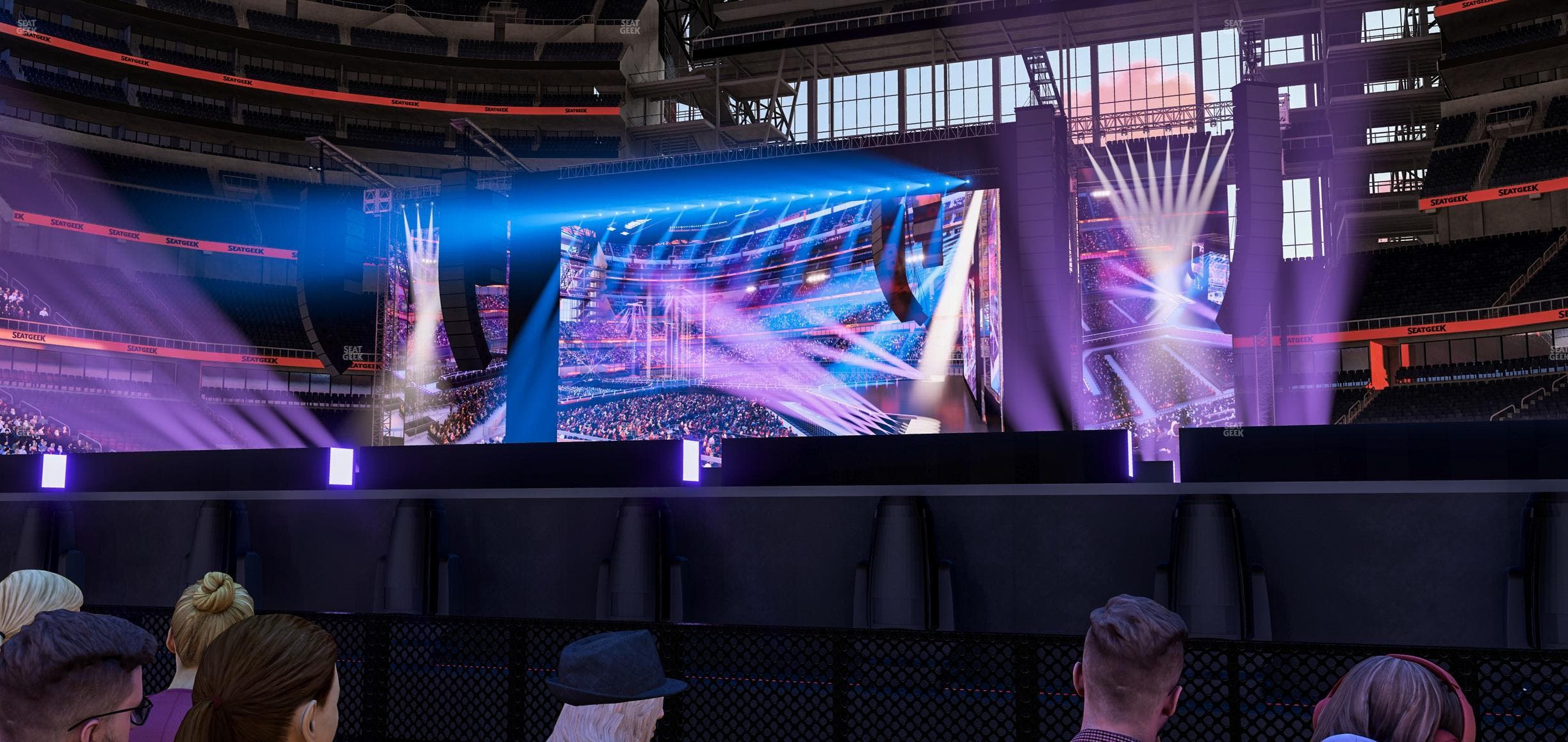 AT&T Stadium - Section Floor J Seat View