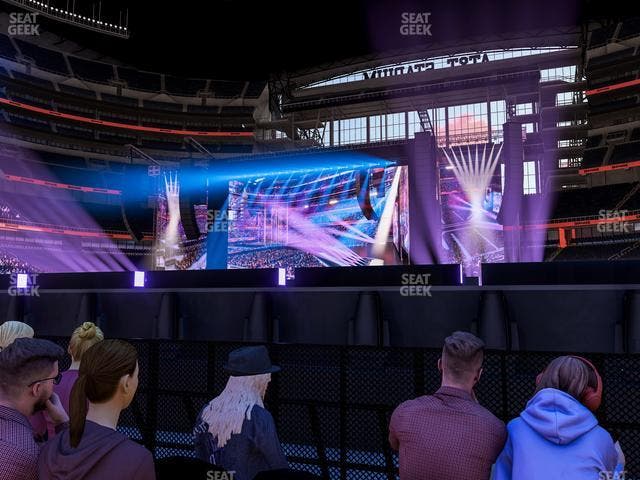 AT&T Stadium - Section Floor J Seat View