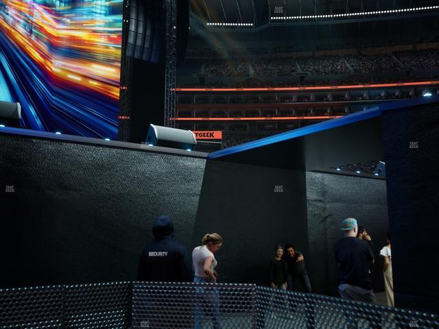 AT&T Stadium - Section Floor J Seat View