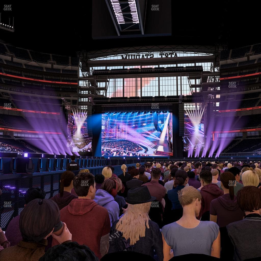 AT&T Stadium - Section Floor K Seat View