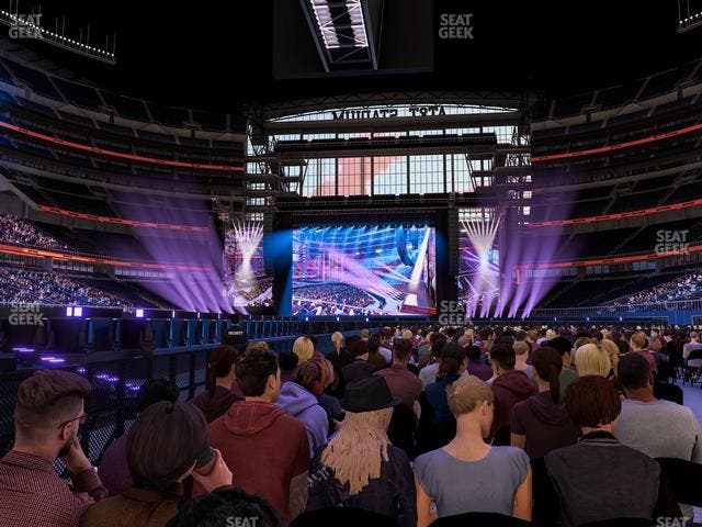 AT&T Stadium - Section Floor K Seat View