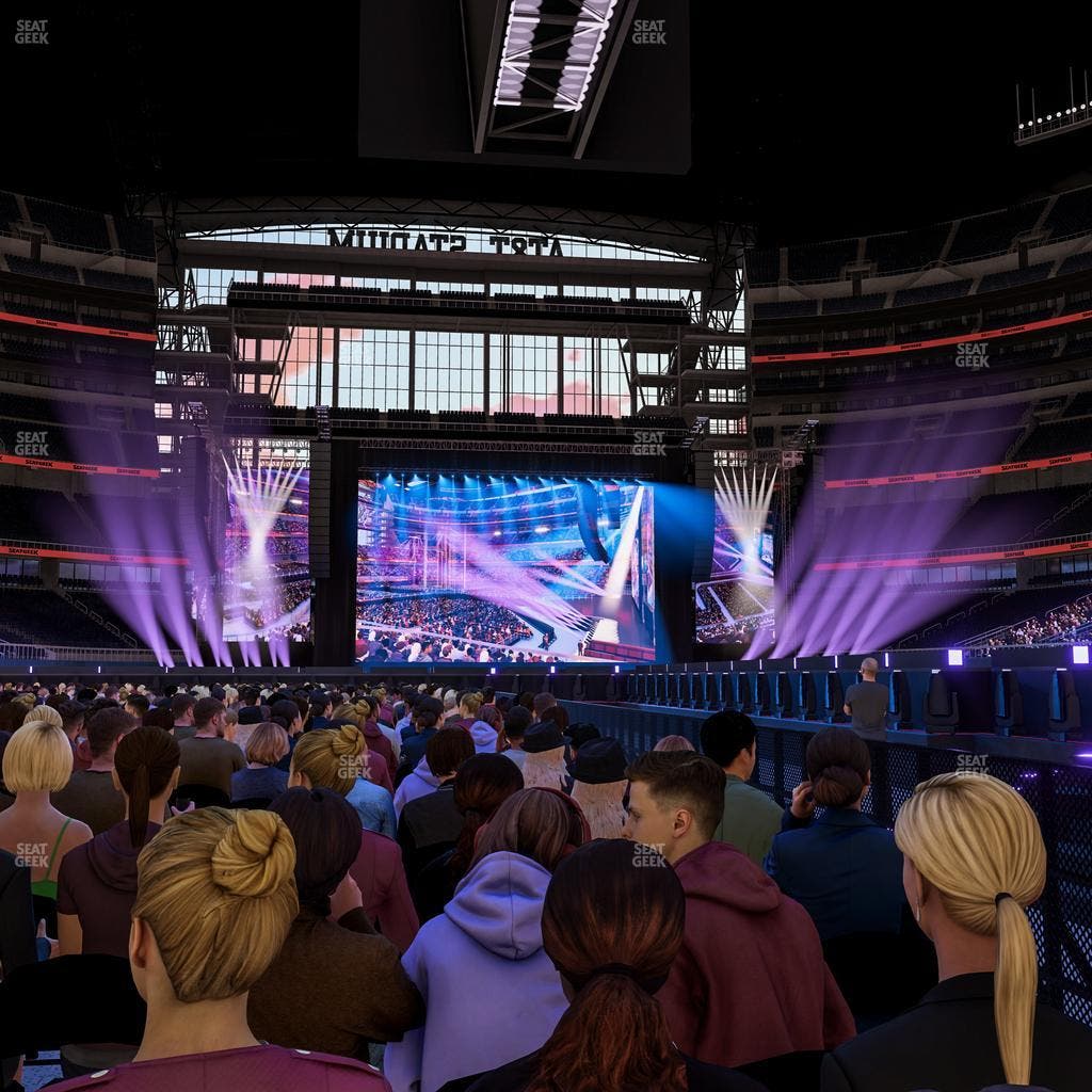 AT&T Stadium - Section Floor L Seat View