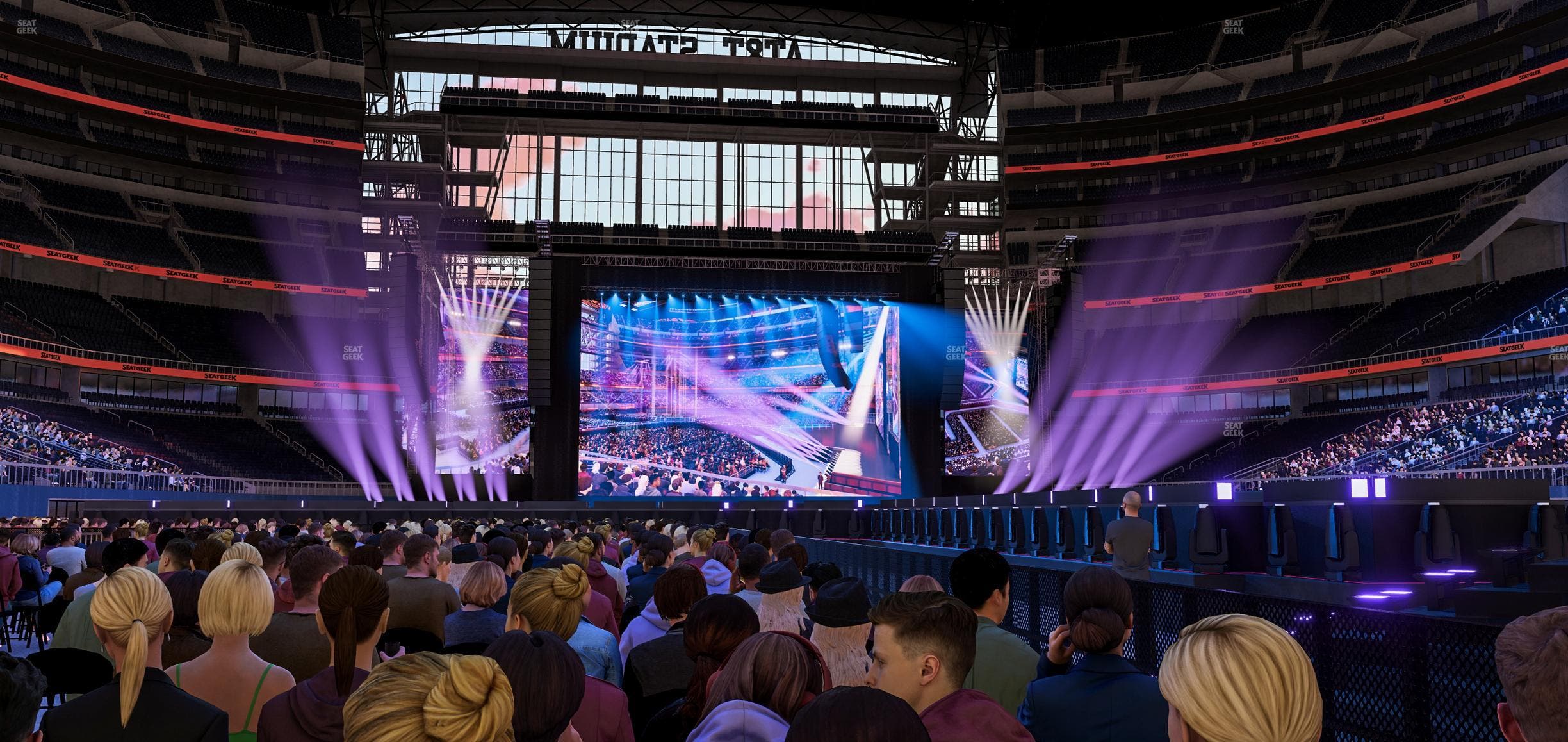 AT&T Stadium - Section Floor L Seat View