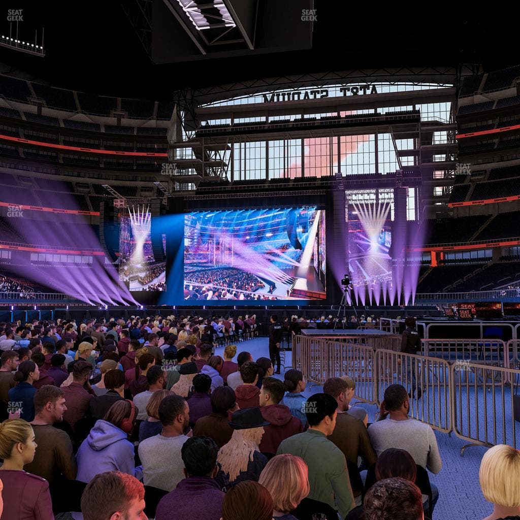 AT&T Stadium - Section Floor N Seat View