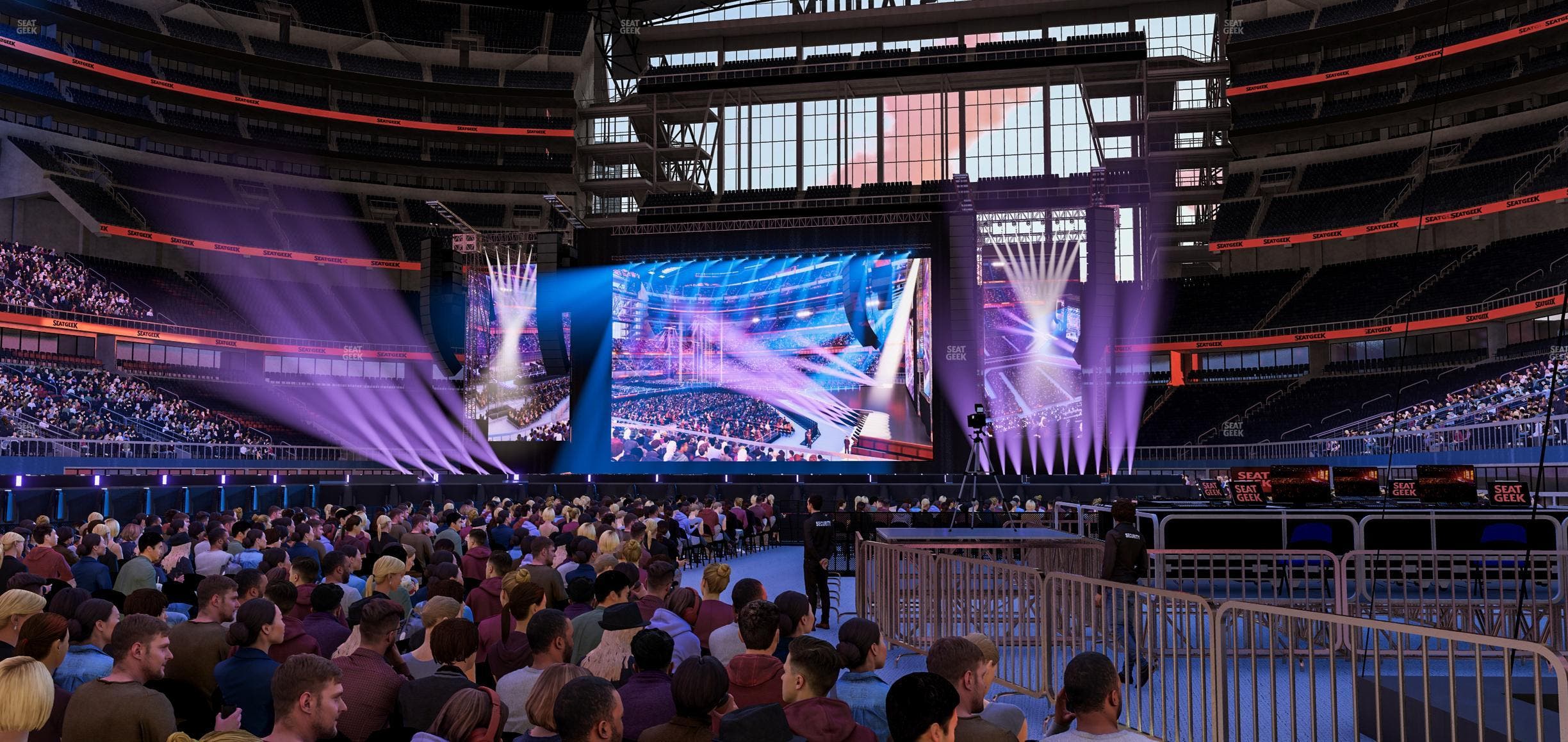 AT&T Stadium - Section Floor N Seat View
