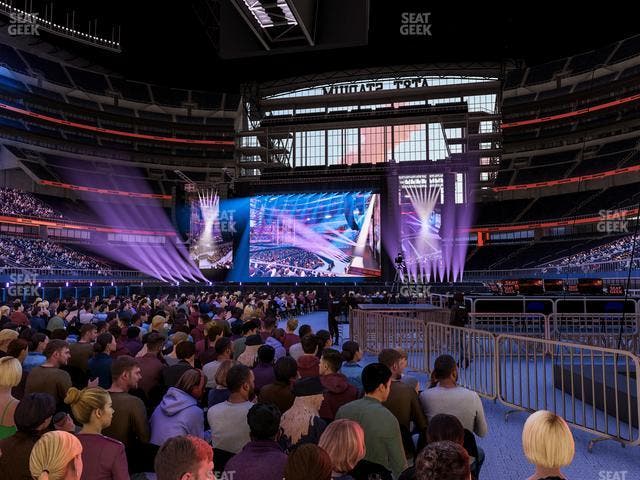 AT&T Stadium - Section Floor N Seat View