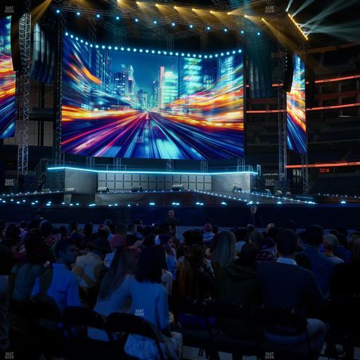 AT&T Stadium - Section Floor P Seat View