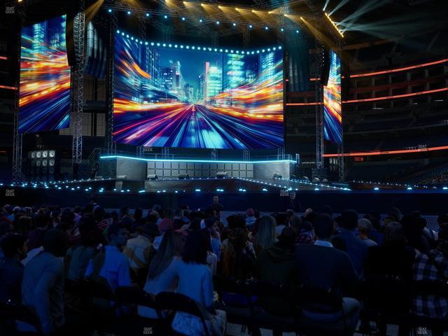 AT&T Stadium - Section Floor P Seat View