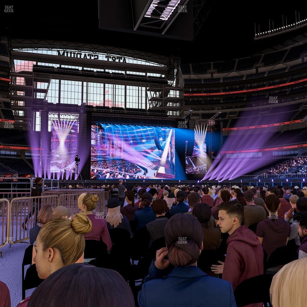 AT&T Stadium - Section Floor P Seat View