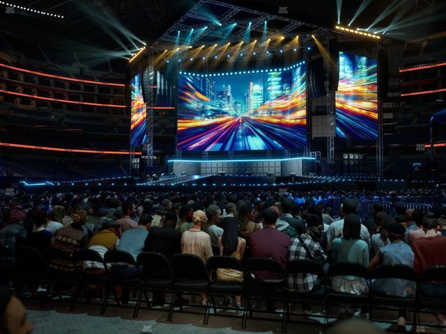 AT&T Stadium - Section Floor R Seat View