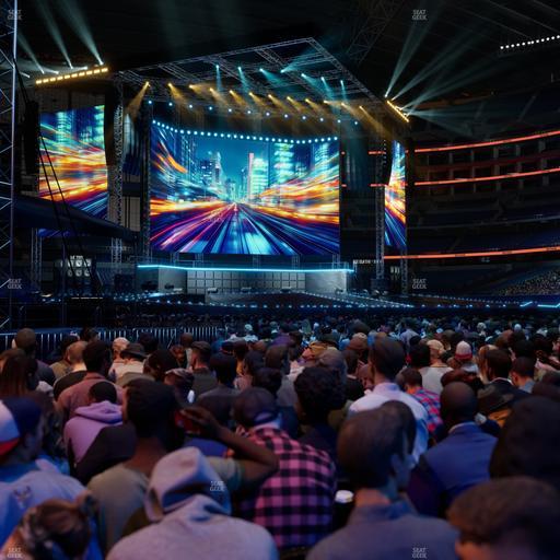 AT&T Stadium - Section Floor S Seat View