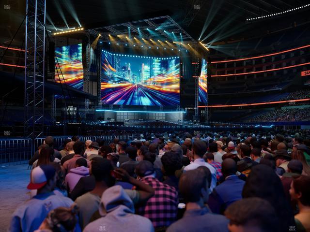 AT&T Stadium - Section Floor S Seat View