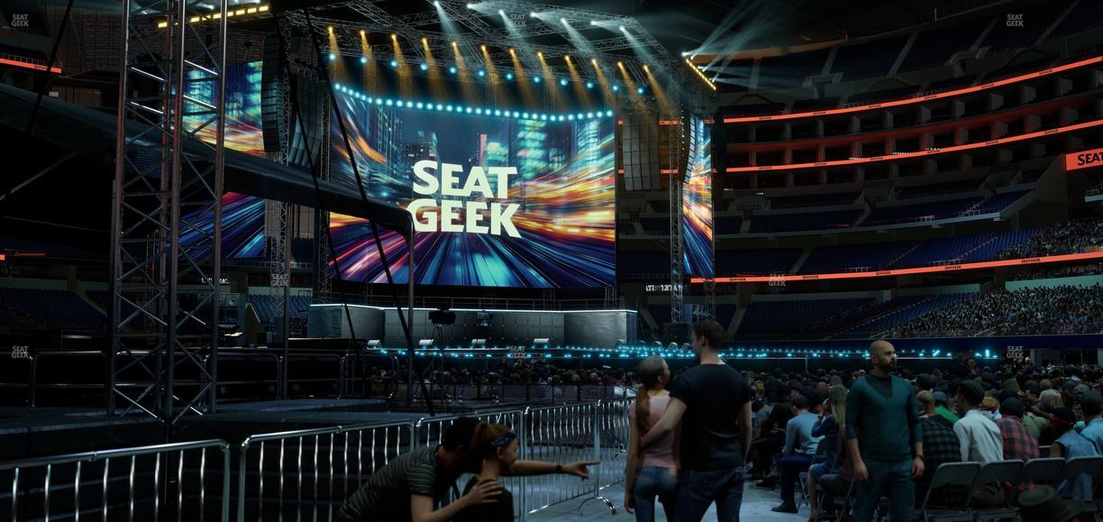 AT&T Stadium - Section Floor T Seat View
