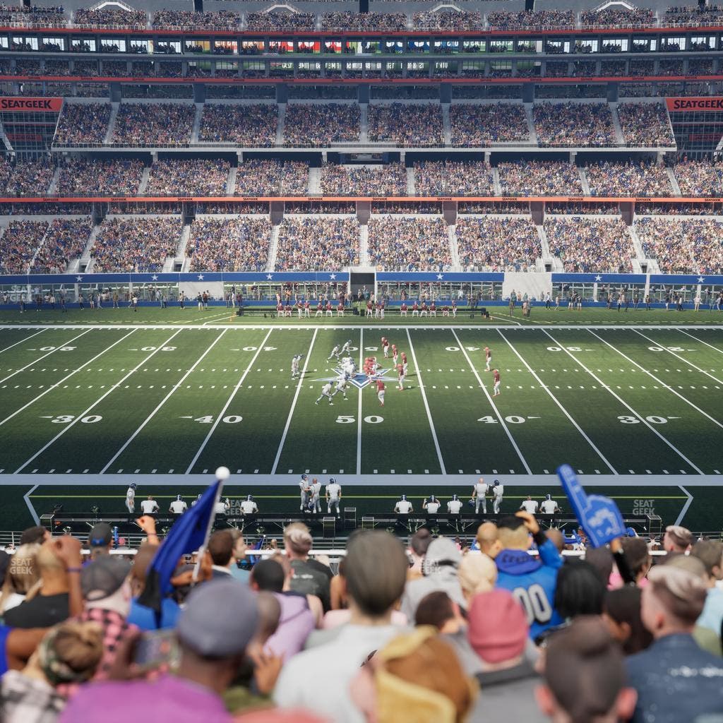 AT&T Stadium - Section Founders Club C 210 Seat View