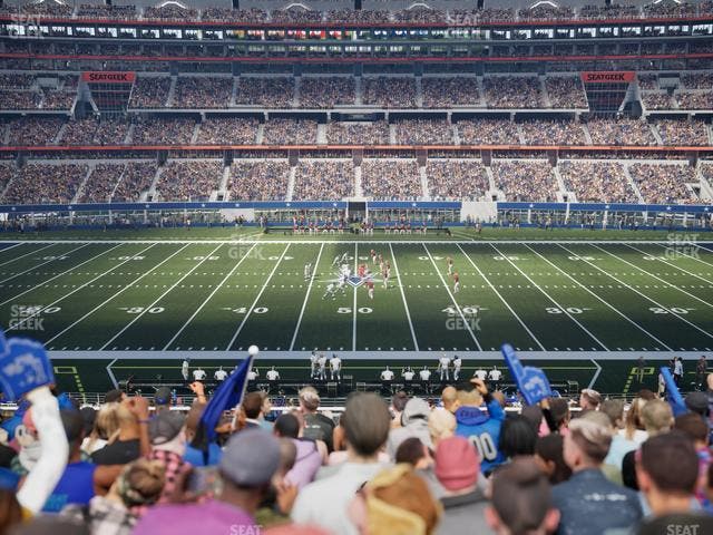 AT&T Stadium - Section Founders Club C 210 Seat View