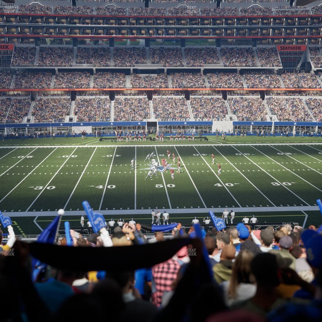 AT&T Stadium - Section Founders Club C 210 Seat View