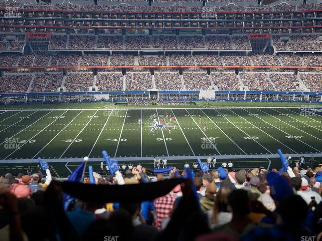 AT&T Stadium - Section Founders Club C 210 Seat View AT&T Stadium - Section Founders Club C 210 Seat View