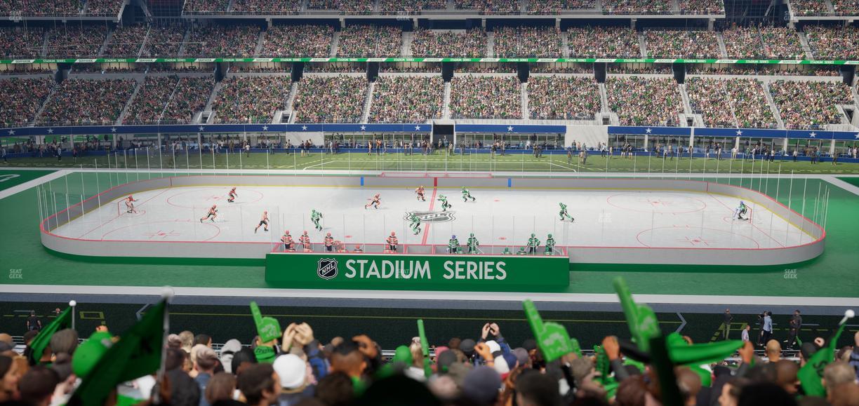 AT&T Stadium - Section Founders Club C 210 Seat View