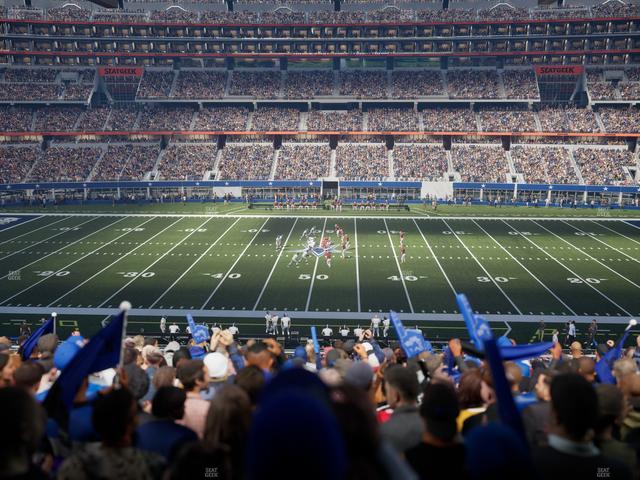 AT&T Stadium - Section Founders Club C 210 Seat View