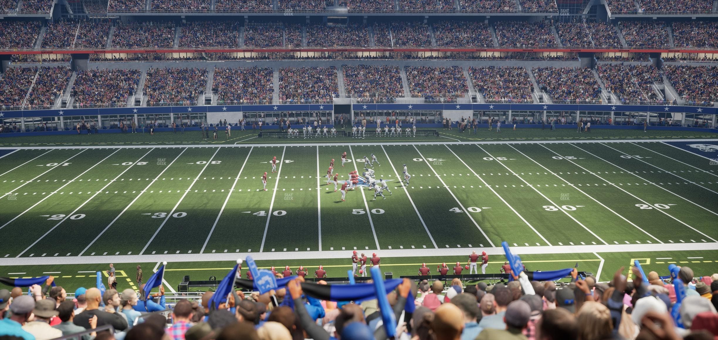 AT&T Stadium - Section Founders Club C 235 Seat View