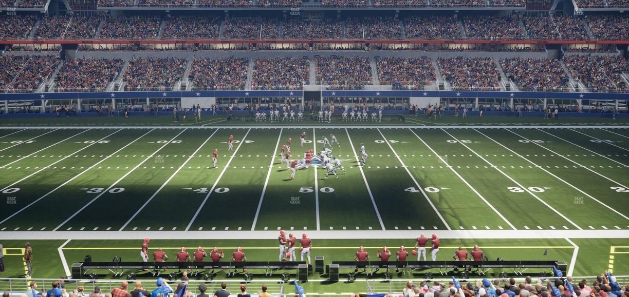 AT&T Stadium - Section Founders Club C 235 Seat View