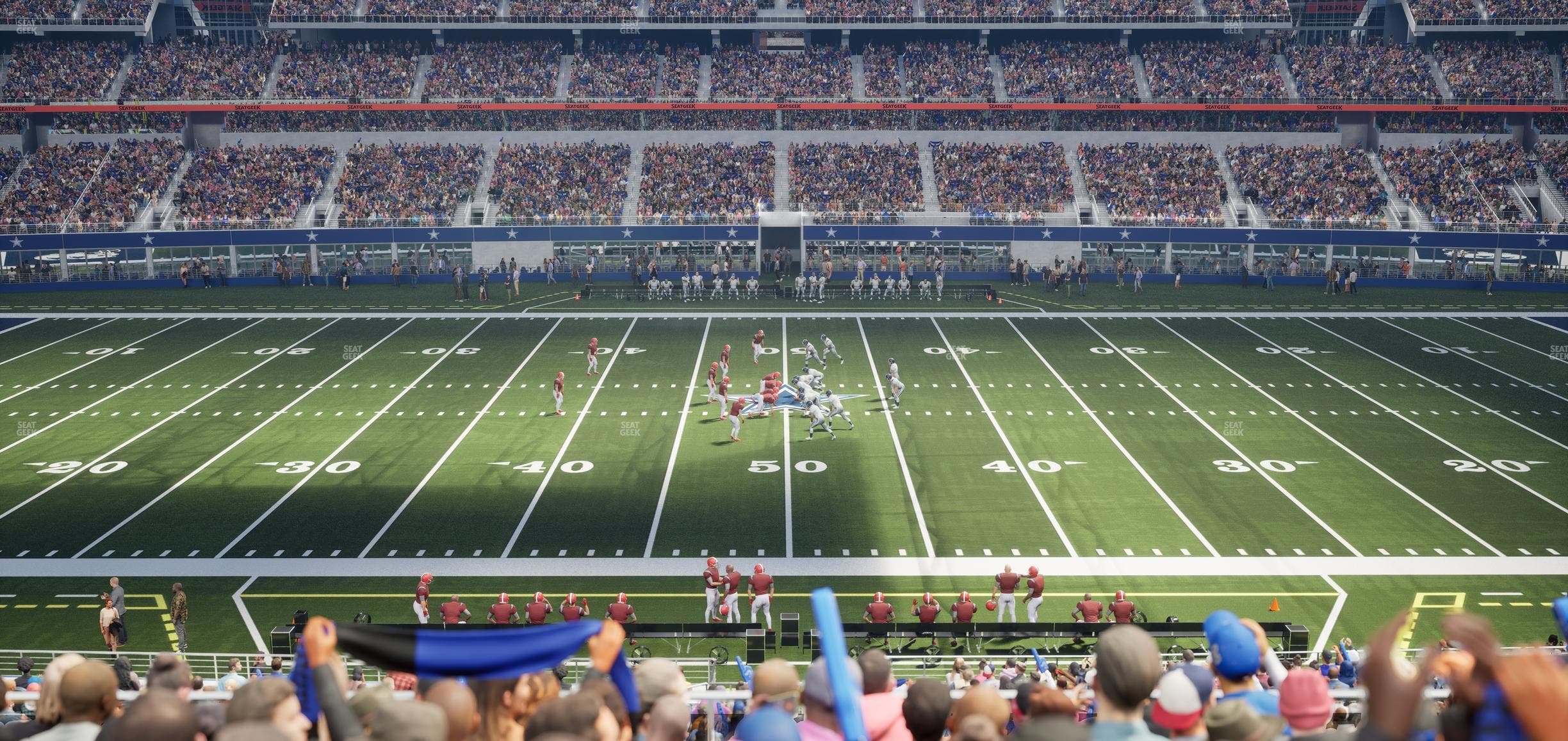 AT&T Stadium - Section Founders Club C 235 Seat View