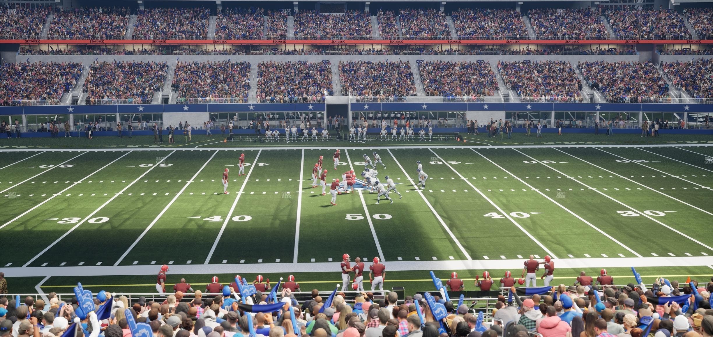 AT&T Stadium - Section Hall Of Fame Suite 201 Seat View