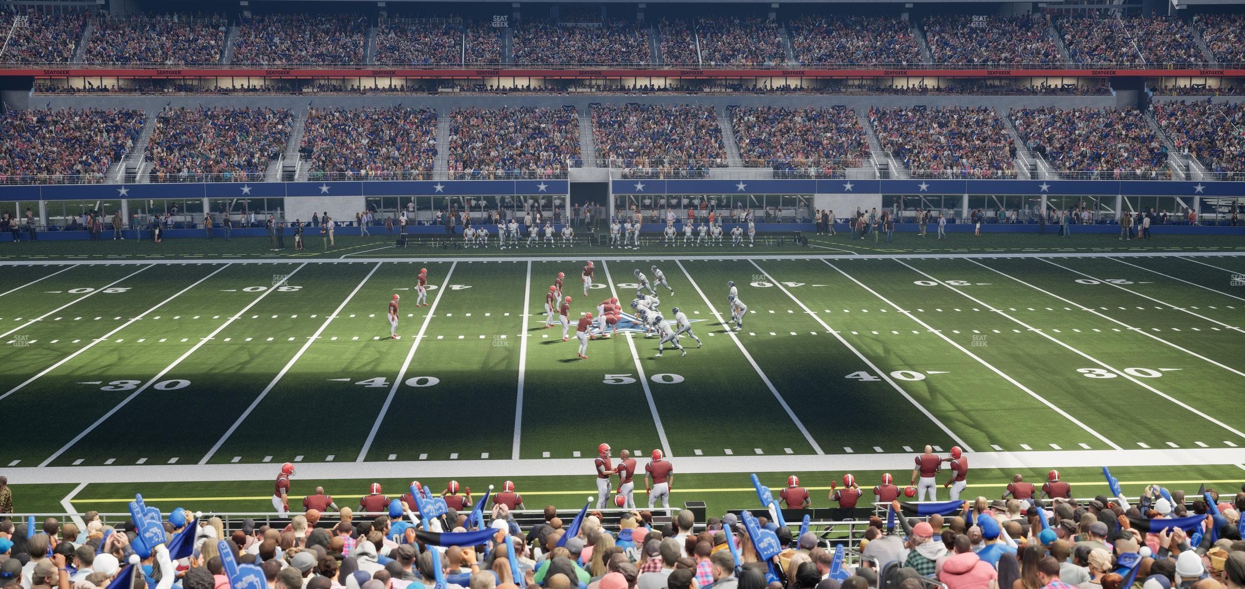 AT&T Stadium - Section Hall Of Fame Suite 201 Seat View