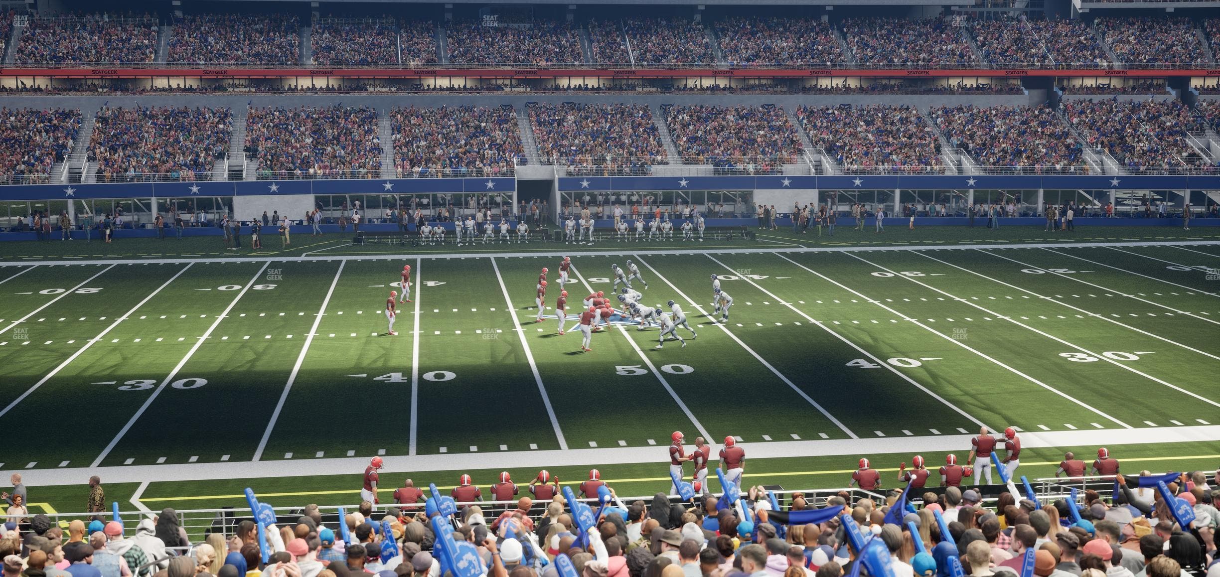 AT&T Stadium - Section Hall Of Fame Suite 202 Seat View