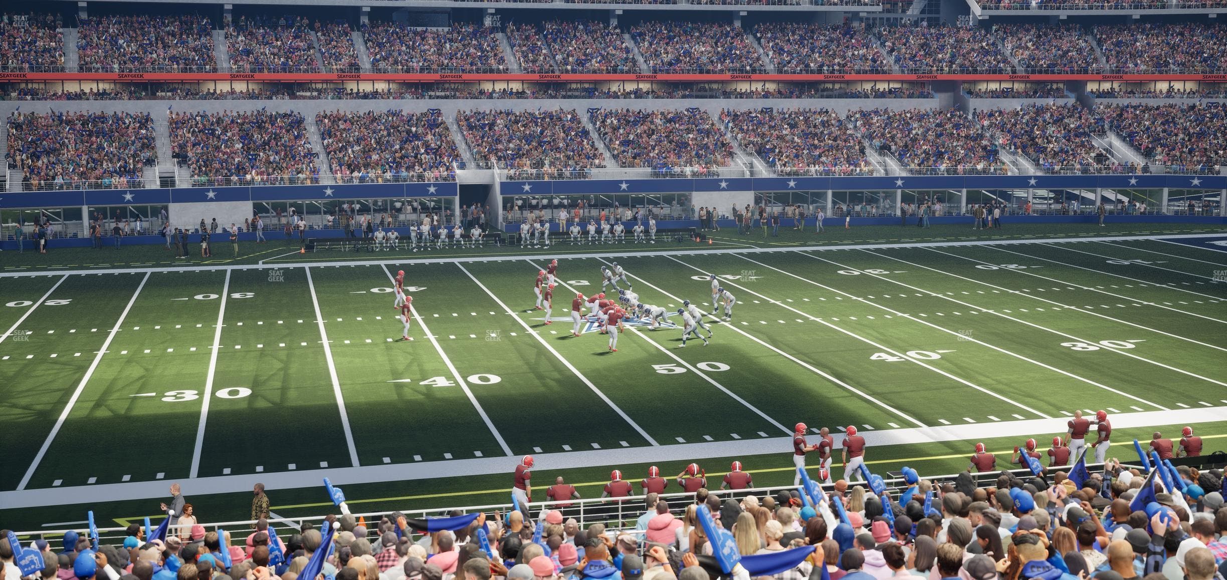AT&T Stadium - Section Hall Of Fame Suite 203 Seat View